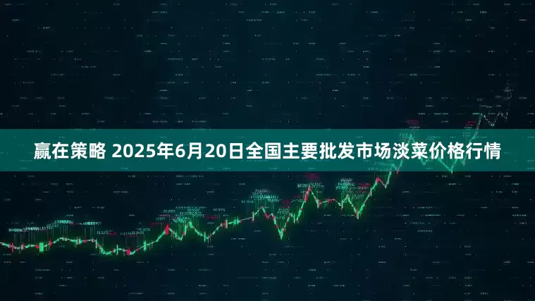 赢在策略 2025年6月20日全国主要批发市场淡菜价格行情